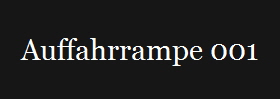 Auffahrrampe 001